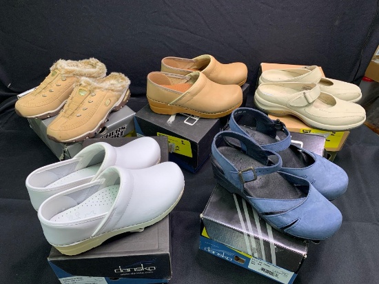 5 New pairs of Shoes in boxes