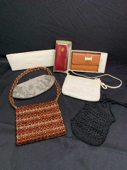 5 Evening bags and 2 clutches