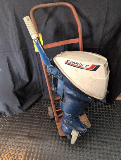 Evinrude 9 1/2 HP Sportwin boat motor