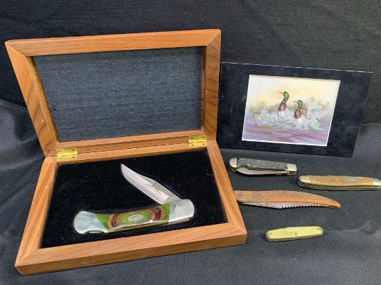 Bear MFG wildlife series, Case, Camillus