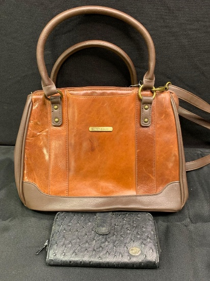 Ladies Stone and Co leather handbag