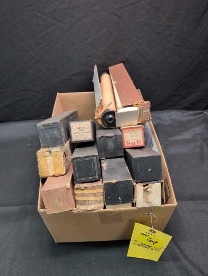 Assorted piano rolls