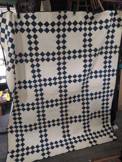 Antique hand stitched quilt