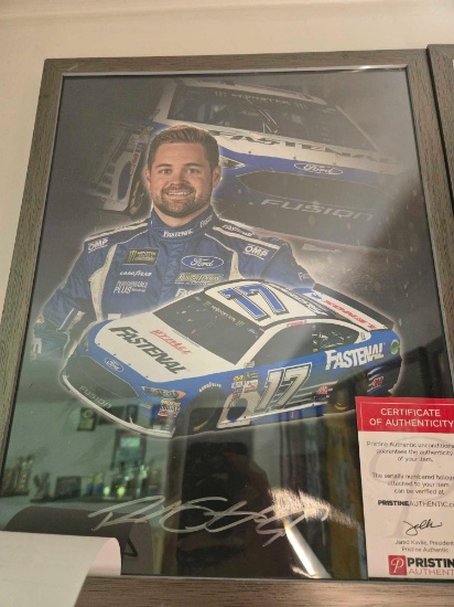 Signed "Chris Buescher" print
