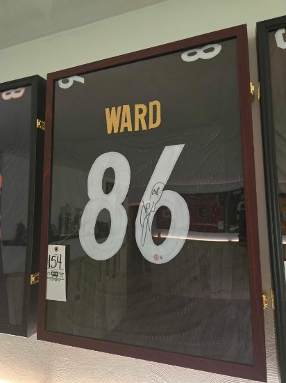 Framed "Ward" Jersey with autograph
