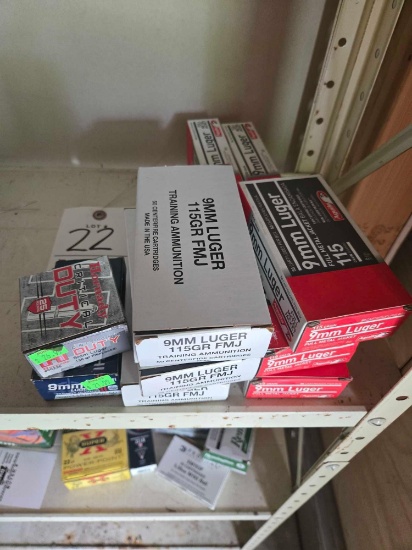 10 Boxes of 9MM Luger