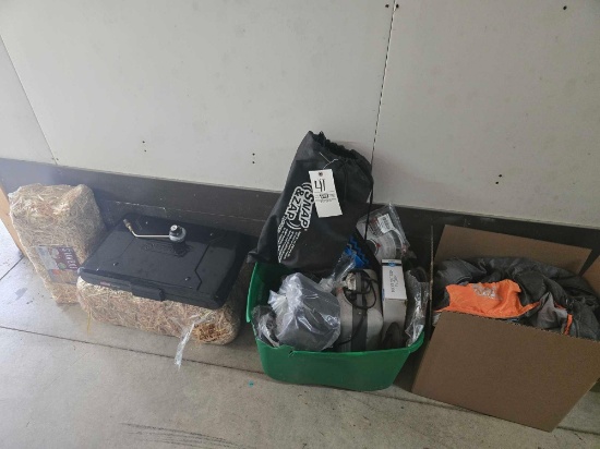 Camping Items inc. Coleman Camp Grill, Sleeping Bag, Heater, Straw