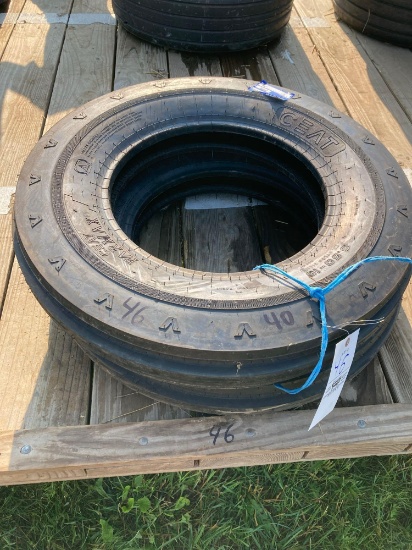 (2) 6.5-16 3 rib tires