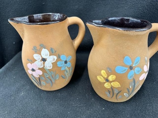2 Ransbottom 6" Pitchers