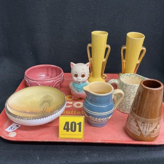 Pottery Grouping - varies makers