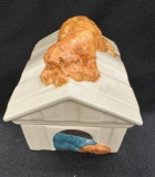 Mosaic Tile ? Dog House Trinket Box