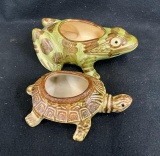 Brush Frog & Turtle Planters