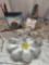 2 Decanters & Wendell August Plate