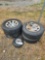 Chevy Silverado Rims & Tires w/ Hubcaps