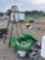 8 Ft. Wooden Ladder & Tarp Assortment