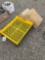 Plastic Tubs & Flat Dolly Cart
