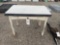 Wooden Metal Top Table