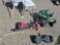 Craftsman Weedwacker, Blower, & Spreader Cart