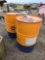 2 Metal Barrels