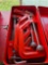 Toolbox with clamps
