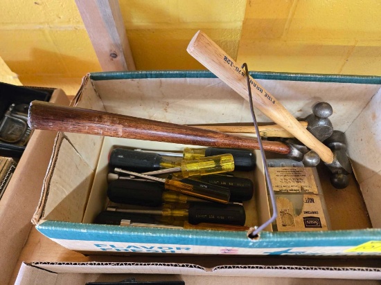 Hammers, screw drivers