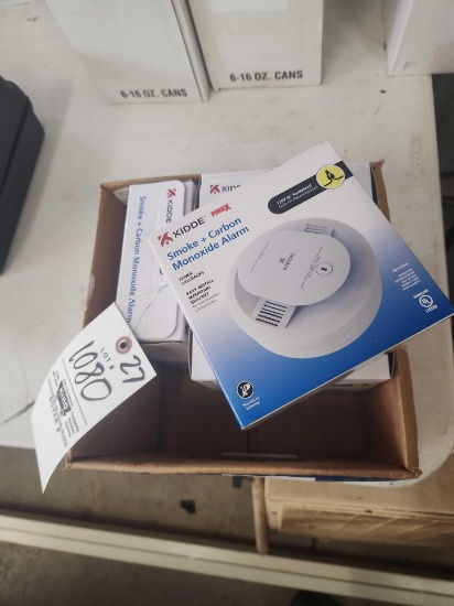 5 NIB Kiddie Smoke/Carbon Monoxide Alarms