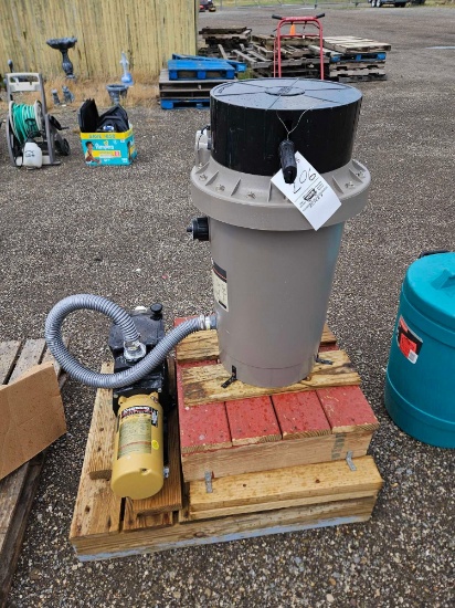 Pool pump and filter