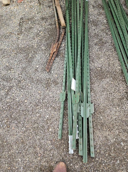 Pile of T posts