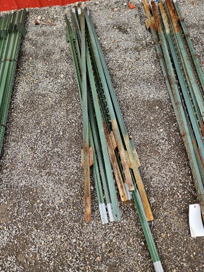 Pile of T posts