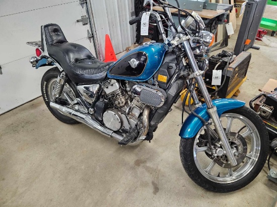 1993 Kawasaki vulcan 750 motorcycle, runs