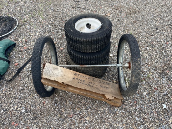Apper Mulching Mower Blade & Tire Assortment