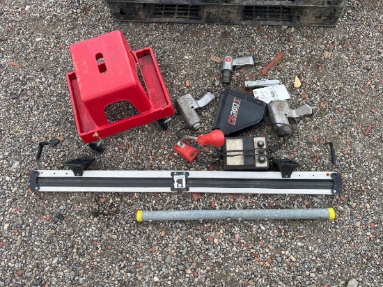 Pneumatic Tools, Shop Stool, & Misc. Items