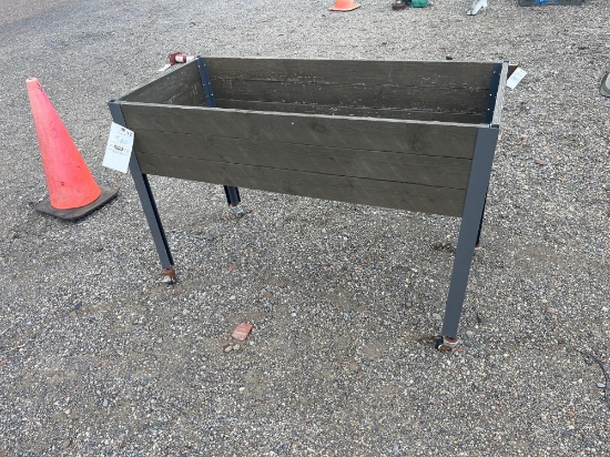 Metal Planter Cart