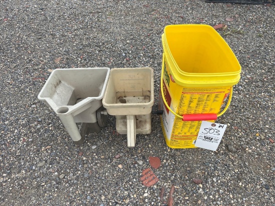 Small Tool Assortment & Handheld Spreader