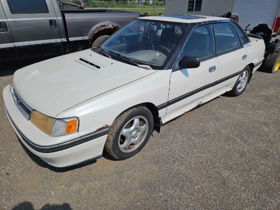 1991 Subaru legacy, not running