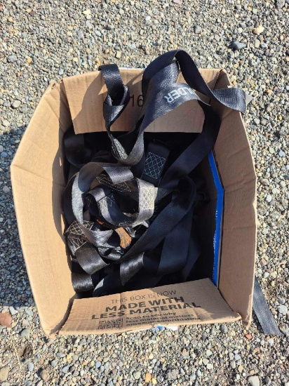 Box of Tree Stand Safety Harnesses & Straps