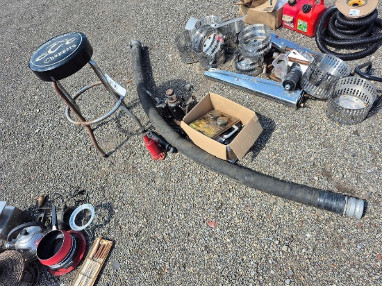 Barstool, Bottle Jacks, Piping, & Phone Hardware