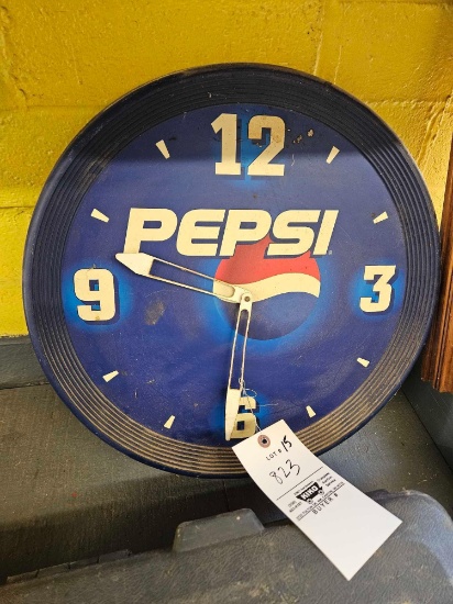 Pepsi clock