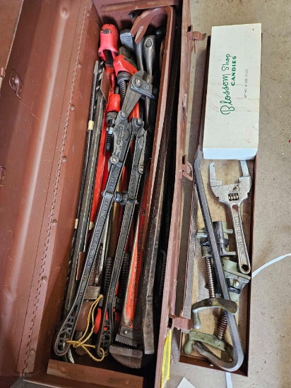 Toolbox with tools