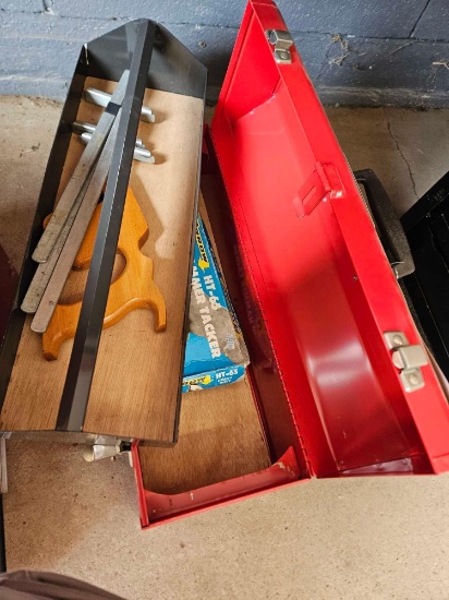 Toolbox with tools