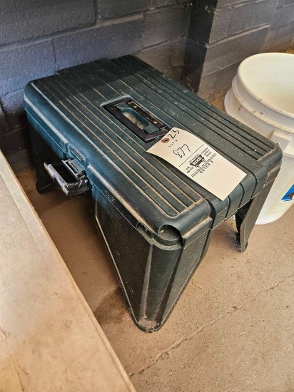 Toolbox stool