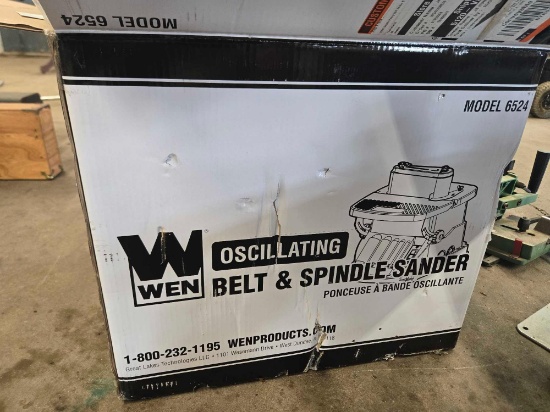 NIB Wen oscillating belt and spindel sander