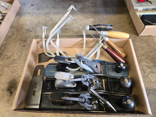 Wood planes, saws