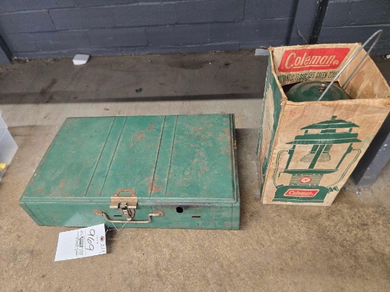 Coleman stove and lantern