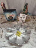 2 Decanters & Wendell August Plate
