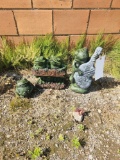 Small Frog Statuettes
