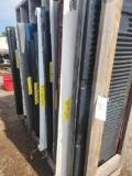 Wooden Rack of 12 Truck Tailgates