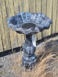 Concrete Birdbath