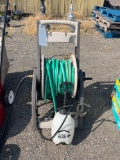 Hose reel and sprayer