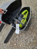 Poulan chainsaw with case